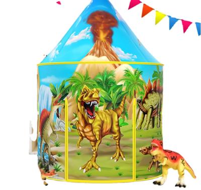 China Sports Toy Hot Selling Boy's Indoor Children's Dinosaur Shape Castle Tent Play Tent for sale