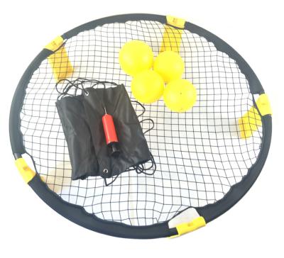 China Toy Hot Style Mini Beach Volleyball Outdoor Sports Cloth Soft Spike Ball Set On Beach Bag for sale