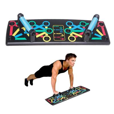 China ABS Pull Up Bar Men Women Bracket System Foldable Portable Home Fitness Training Push Up Board for sale