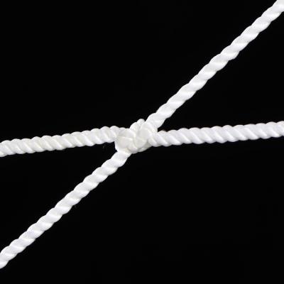 China High Strength White Single Knot Fishing Net 100% Natural Nylon for sale