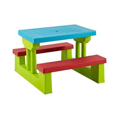 China EUROPEAN Hot Selling Play Kids Children Plastic Folding Table Set for sale