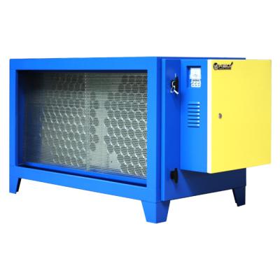 China Hot Sale Hotels Smoke Suppressor Electrostatic Dust Remover Gas Disposal Machinery Industry Smoke Filter for sale