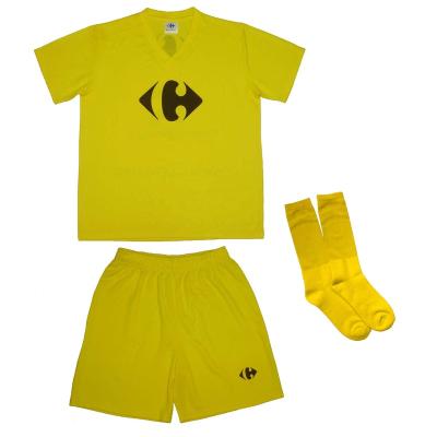 China Shirts & Tops Custom Kids Football Tank Top Soccer Jerseys Set With Custom Football Kit Socks Football Uniform Printing Promotional T-Shirt for sale