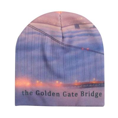 China JOINT Custom Sublimation Knit Beanie Winter Knitted Hat & Toque for sale