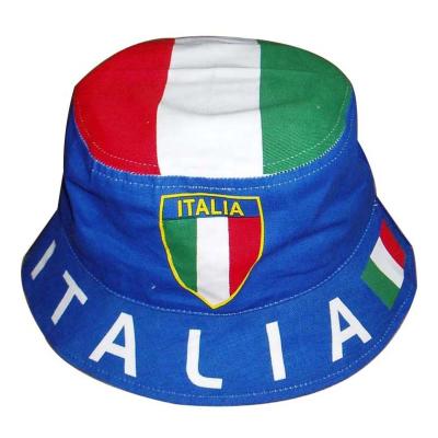 China Character Italy Kids Print Bucket Hat, Wholesale Polyester OEM Bucket Hat, Cotton Flounder Hat for sale