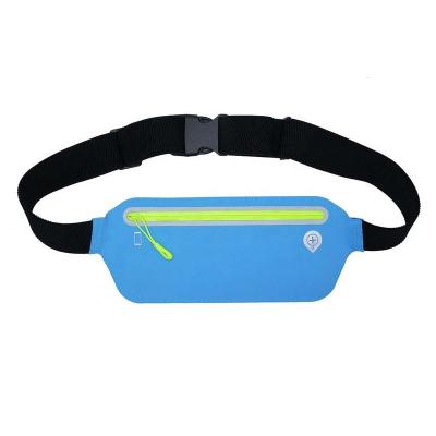 China Thin Thoughtful Running Belt Fanny Pack, Multi Color Water Proof Waist Water Resistant Rebound Exercise Pocket Free Workout Lightweight Pack for sale