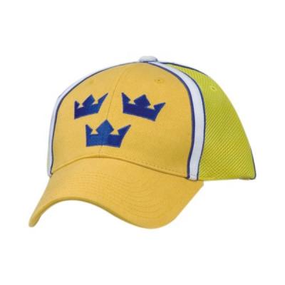 China 2018 OEM Custom National Flag Sweden Soccer Teams World Cup Snapback Hat JOINT for sale