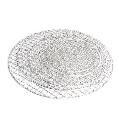 China BBQ 2022 Folding Amazon Stainless Steel Mesh Grill Basket Chicken Fish Vegetable Steak Wire Dustproof for sale