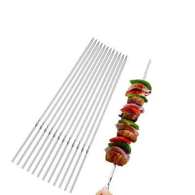 China Competitive Price Barbecue Easily Cleaned Hanging Skewer Grilled Meat Skewers FOR GRILLING Grill Skewers for sale