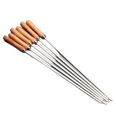 China Hot Selling Easily Cleaned Stainless Steel BBQ BBQ Skewers Set 14