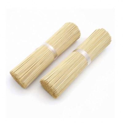 China Hot Selling Easily Cleaned Cheap Skewer 14 Inch Round Thin Bamboo Skewer Sticks Thick Bamboo Skewers for sale