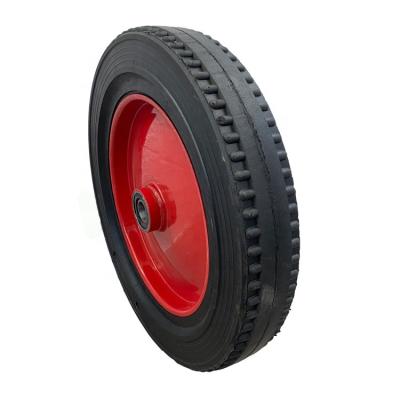 China Solid wheel industrial wheels for carts wheelbarrow wheels for sale for sale