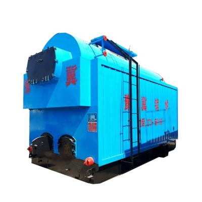 China DZH Series Horizontal Hand Moving Small Biomass Boiler 8000 Kghr for sale