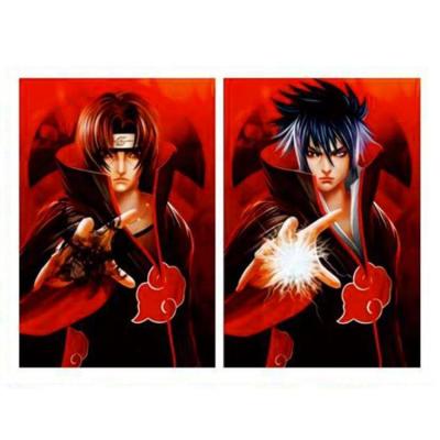 China Anime Low Price Demon Slayer 3d Anime Poster 3d Printing Lenticular Image 3d Anime Poster for sale