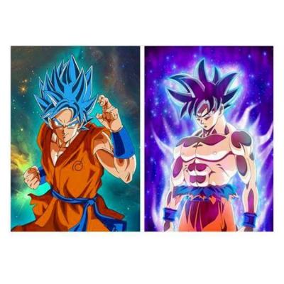 China High Quality Anime Poster 3D Flip Effect Poster Wall Art Die Cut Lenticular Pictures Anime Posters 30x40cm for sale