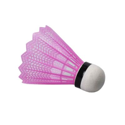 China Plastic Foam Superior Materials Weight 5g Nylon Badminton LED Shuttlecock Nylon Shuttlecock for sale