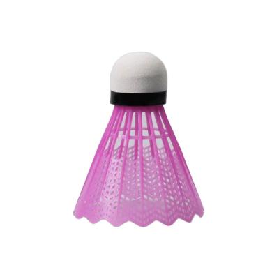 China New Product Foam Plastic Feather Shuttlecock Windproof Badminton 25 Dozen Ball Nylon Shuttlecocks for sale