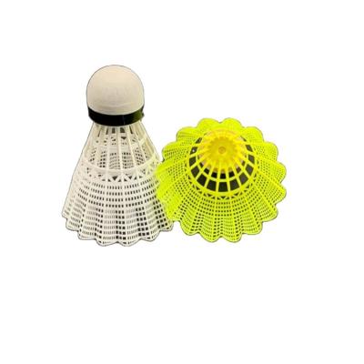 China Other exported to badminton world yellow white tournament nylon LED shuttlecocks for sale