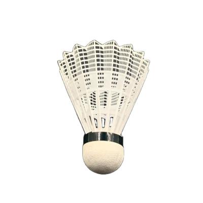 China Cork New Product Game Sandwich Shuttlecock Plastic Ball LED Badminton Nylon Shuttlecock for sale