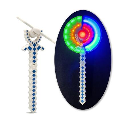 China Light up windmill toys 5 light up pixel windmill for kids Spinning Windmill Luminous Toy For Child Gift 36.4*4*17.2CM for sale