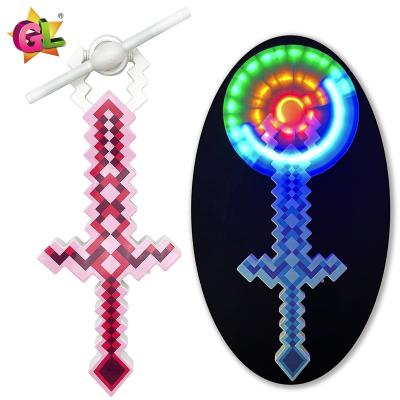 China Plastic Light up toys light up pixel windmill toys led windmills hot sale 2023 light up toys led flashing for kids for sale