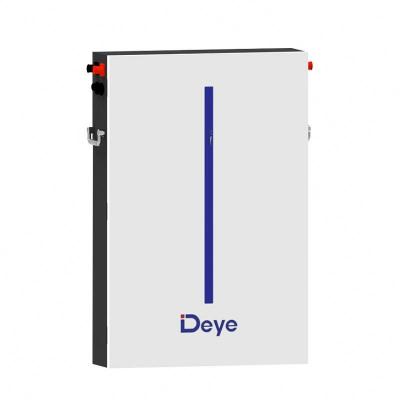 China Solar powered Deye battery inverter lithium ion battery storage systems Deye lithium batteries RW-M6.1 LiFePO4 51.2V 100Ah 5.53kwh lifepo4 sola for sale