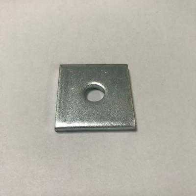 China Industry Custom Machining CNC Parts Hot Galvanized Steel Square Fittings Sheet Metal Stamping Parts for sale