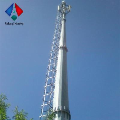 China High Quality Galvanized Steel Radio Single Pole Telecommunication Tower Monopole Tower Manufacturer for sale