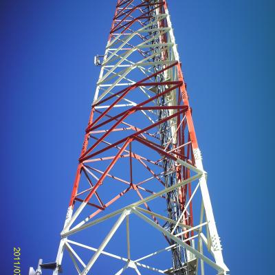 China Self Supporting Steel 45m Lattice Tower Tower for sale