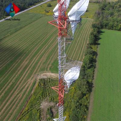 China Antenna Radar Communication Tower Guyed Tower for sale