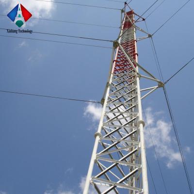 China Antenna Telecommunication Guyed Mast Tower Guyed Tower for sale