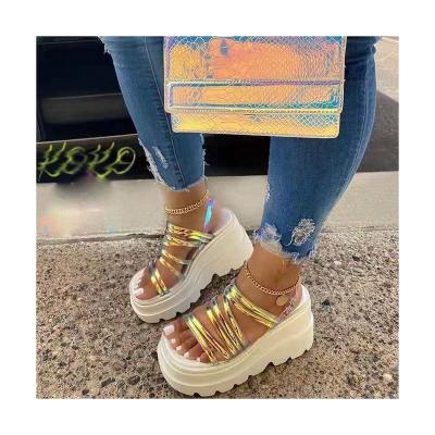 China High Quality Wholesale Anti-slippery Heel Shoes Woman Women High Heel Summer Sandal for sale