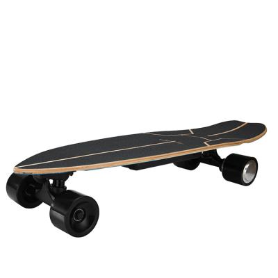 China Factory Source Adult Electric Skateboard 4 Wheels Electric Scooter Max Speed ​​35km/h Resistance 25km Drops US Shipping Stock for sale