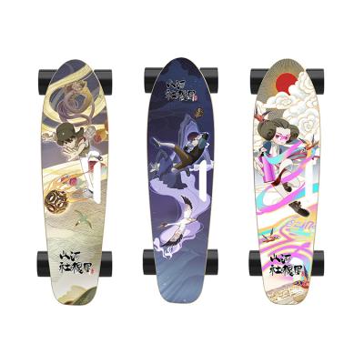 China Adult USA State Custom Removable Battery Electric Scooter e Skateboard Dual Hub 800w Motor Skateboard for sale