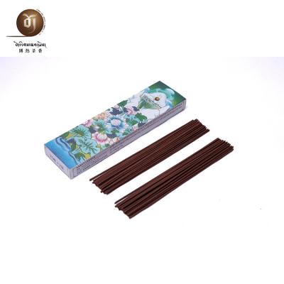 China Tibetan Incense Borre Factory Wholesale Offering Agarwood Buddhist Sandalwood Long Zen Yoga Tibetan Stick Incense for sale