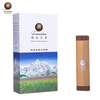 China Natural Tibetan Sandalwood Short Borre Incense Incense Sticks For Meditation for sale