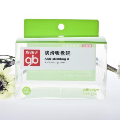 China Mini MOQ Clear Plastic PVC Packaging Boxes High Transparent PET RPET Plastic Retail Packaging BoxPopular for sale