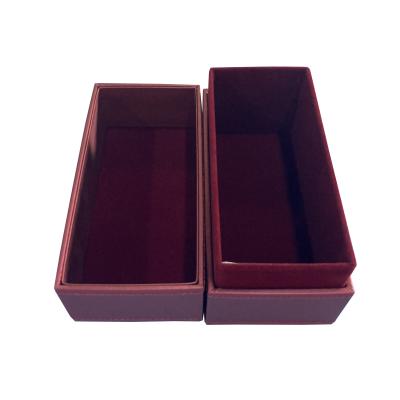 China Wholesale Customized Luxury High Quality Satin Fabric Ring/Jewelry/Necklace Packing Box Gift Packaging Box for sale