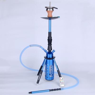 China 2021 Eco-friendly New Large Aluminum Zinc Alloy Hookah Shesha Set Nargile for sale