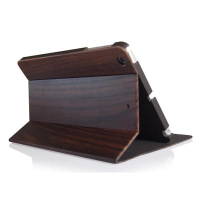 China Wholesale Shockproof For iPad Mini 4 Wooden Case Bamboo Wooden Case For iPad Mini Stand Function Bookcase Wooden Case For iPad mini 4 for sale