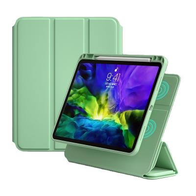 China Magnetic Auto-sleep For iPad Pro 10.5 Case, Smart Cover For iPad 10.5 Case Silicone Cover 2019 For iPad Air 3 Case With Pencil Holder for sale