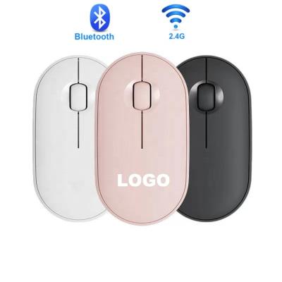 China M350 Backlit Wireless Mouse BT+2.4GHz USB Wireless Mouse BT+2.4GHz Dual-mode Silent Tiny Slim Receiver Fast Tracking Laptop for sale