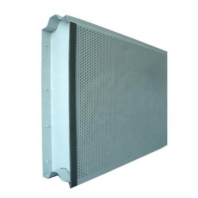 China Modern 2022 Hot Sale Metal Material Sound Absorption Wall For Road Location Residential Noise Barrier for sale