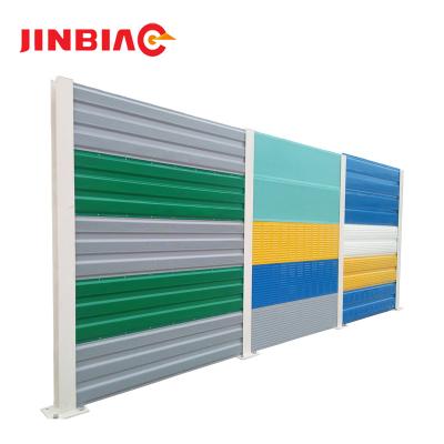 China Modern Construction Site Noise Barrier Perforated Barrier for sale