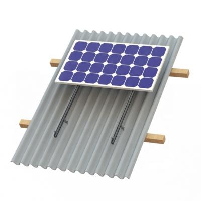 China Quick Installation Farm Metal PV Solar Panel Flat Roof Agricultural Mounting System for sale