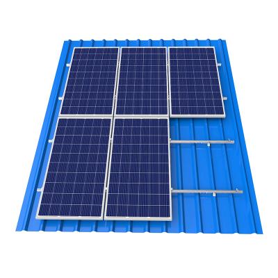 China Quick Installation Roof Top Energy Panel Racking Solar Systems Mounting Construction Chnged Angle for sale