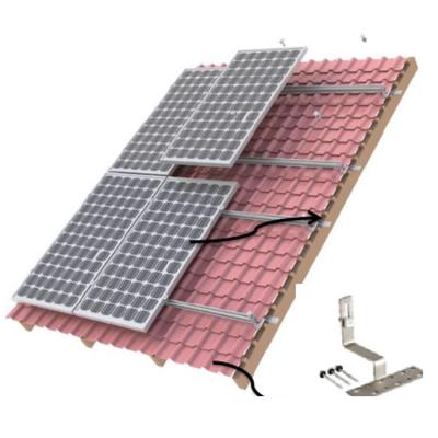 China Quick Installation Price New Type Sun Tracking Solar Panel Mounting System Roof for sale