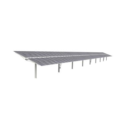 China Quick Installation One Kits PV Panel Single Axis Solar Tracking System Solar Tracker for sale