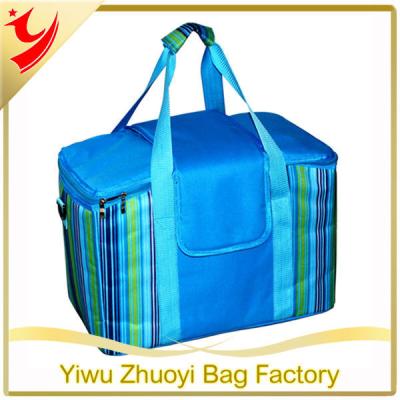 China 600D Food Polyester and 4MM Aluminum Foil Fancy Cooler Bags with Handles for sale