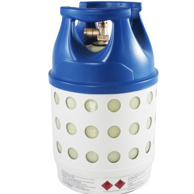 China ISO11119 7.5kg standard composite lpg propane storage gas cylinders bottles China manufactures for sale